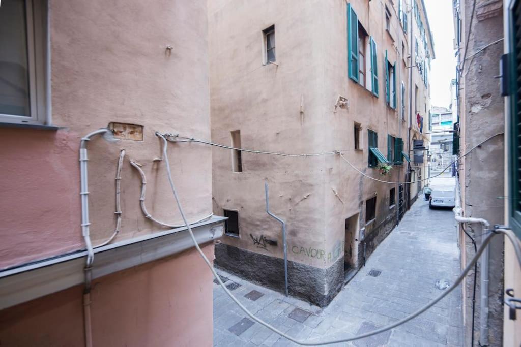 Appartamento La Citta Vecchia Genua Exterior foto